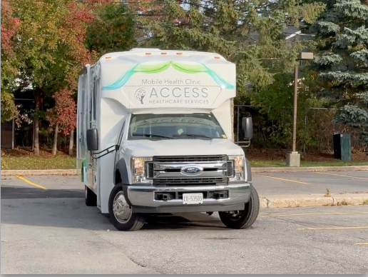 The Access Healthcare Mobile Health Clinic van